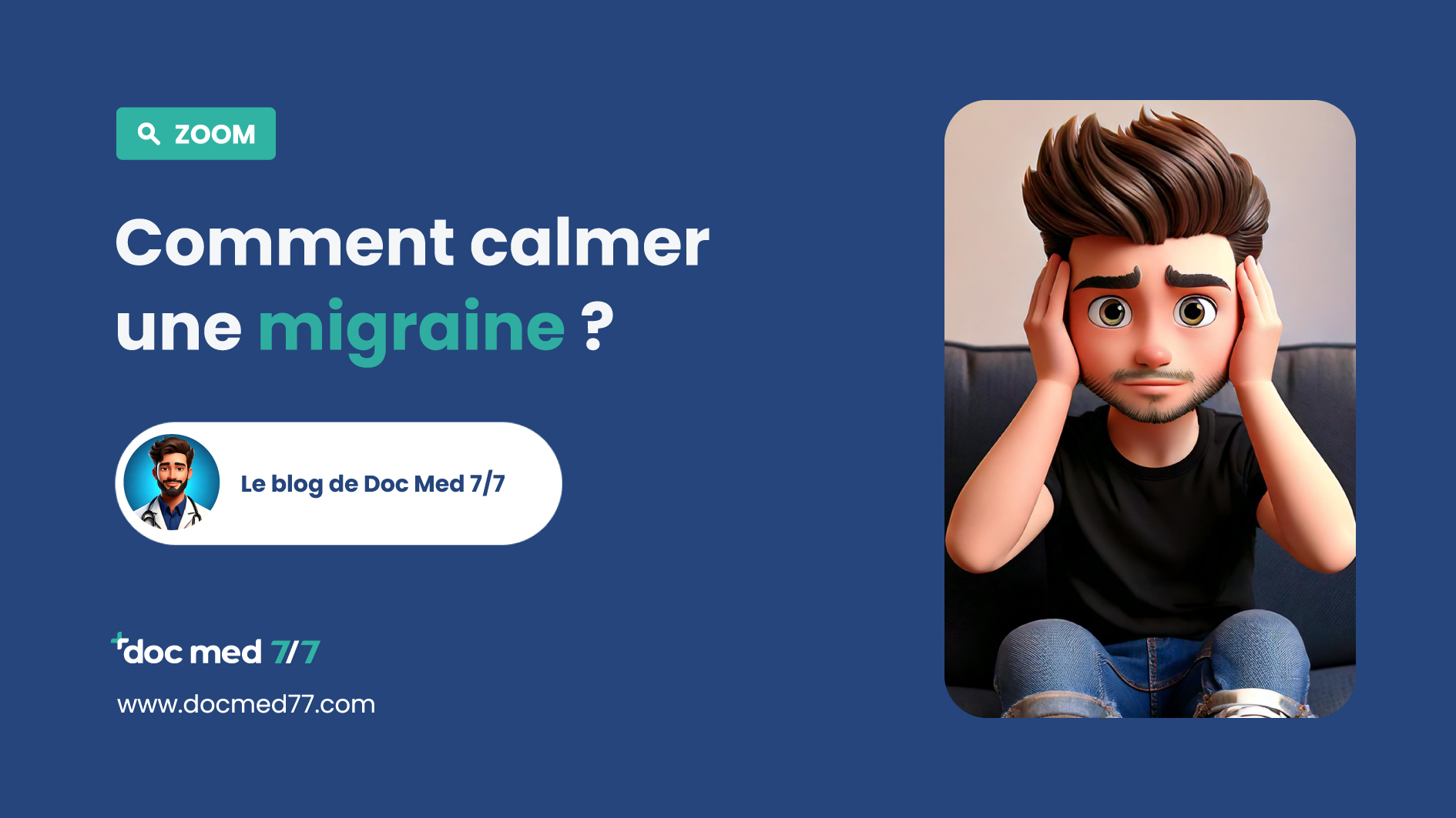 Comment calmer une migraine ?