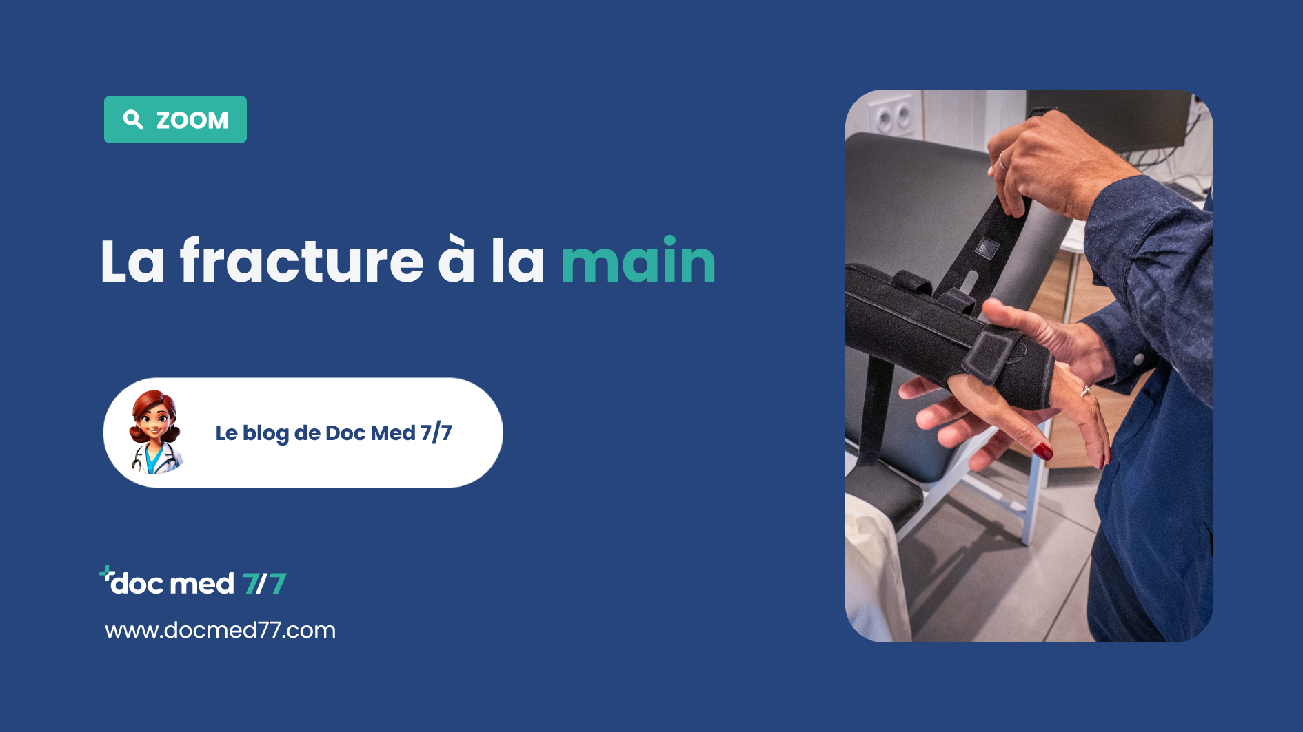 Comment savoir si on a une fracture à la mai . . .